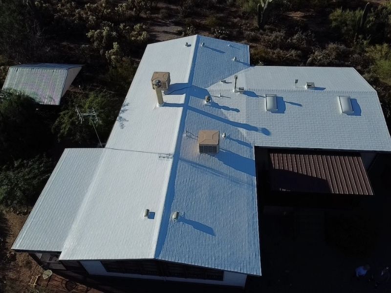 Shingle to Coated Roof Conversion Results 1