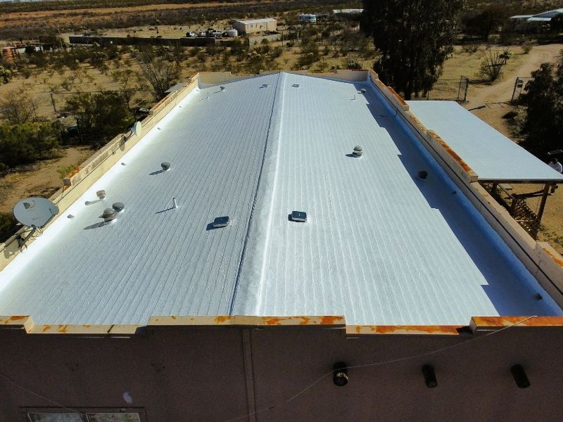 Shingle to Coated Roof Conversion Results 3